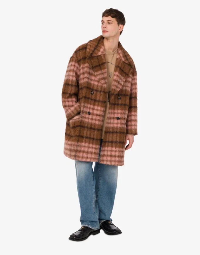Abrigo oversize de tejido suave Abrigo oversize de tejido suave