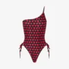 Bañador de una pieza de lycra estampado