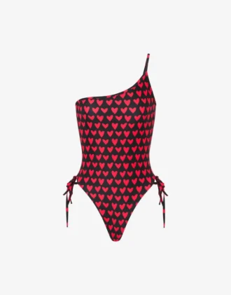 Bañador de una pieza de lycra estampado