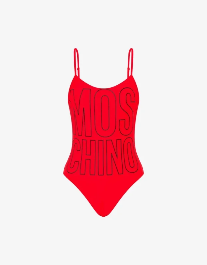 Bañador de una pieza de lycra estampado
