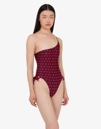 Bañador de una pieza de lycra estampado