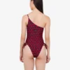 Bañador de una pieza de lycra estampado