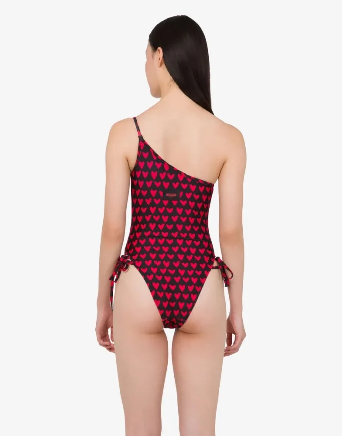 Bañador de una pieza de lycra estampado