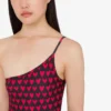 Bañador de una pieza de lycra estampado