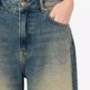 Bermudas de denim de algodón