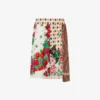 Bermudas de seda estampadas
