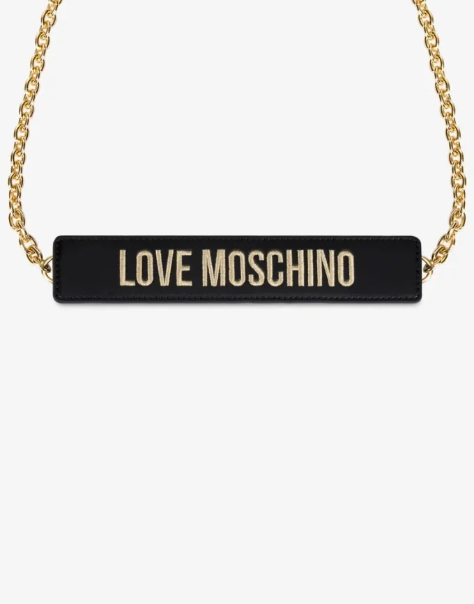 Bolso bandolera acolchado con logotipo Bolso bandolera acolchado con logotipo