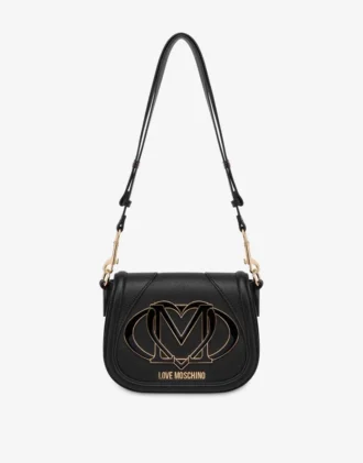 Bolso bandolera con logotipo maxi