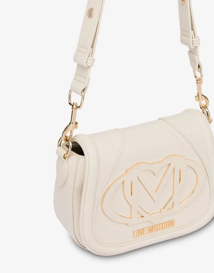 Bolso bandolera con logotipo maxi