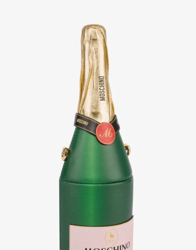 Bolso botella de champán