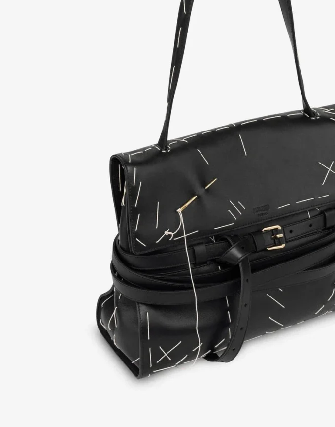 Bolso de mano Moschino Tie Me Medium Bolso de mano Moschino Tie Me Medium