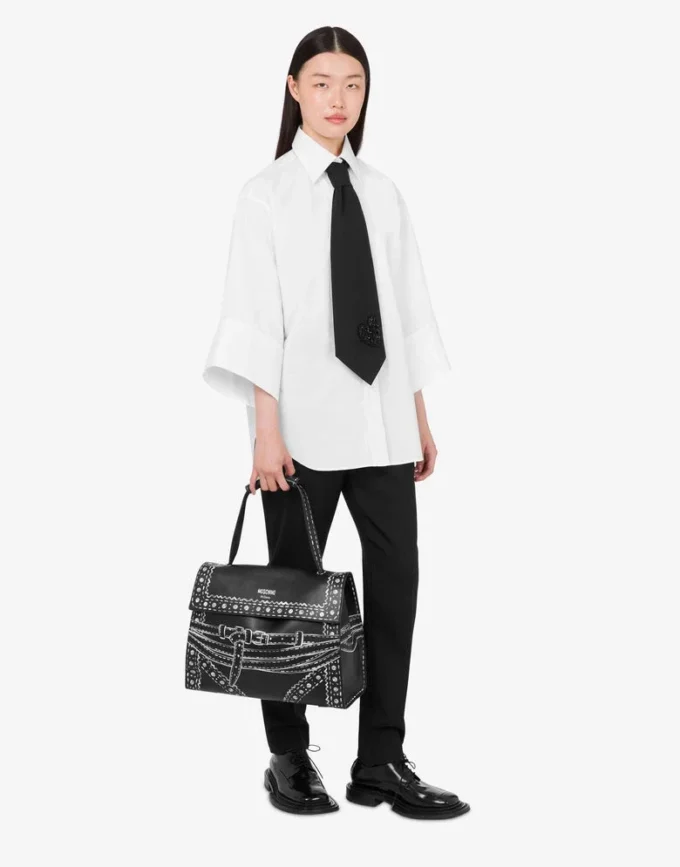 Bolso de mano Moschino Tie Me Medium Bolso de mano Moschino Tie Me Medium