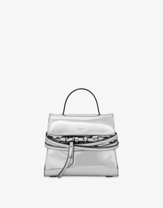 Bolso de mano pequeño Moschino Tie Me Bolso de mano pequeño Moschino Tie Me