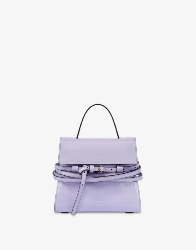 Bolso de mano pequeño Moschino Tie Me Bolso de mano pequeño Moschino Tie Me