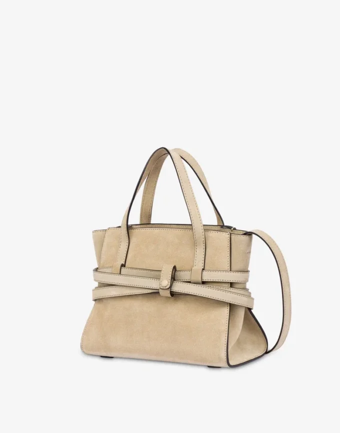 Bolso de mano pequeño Moschino Tie Me Bolso de mano pequeño Moschino Tie Me