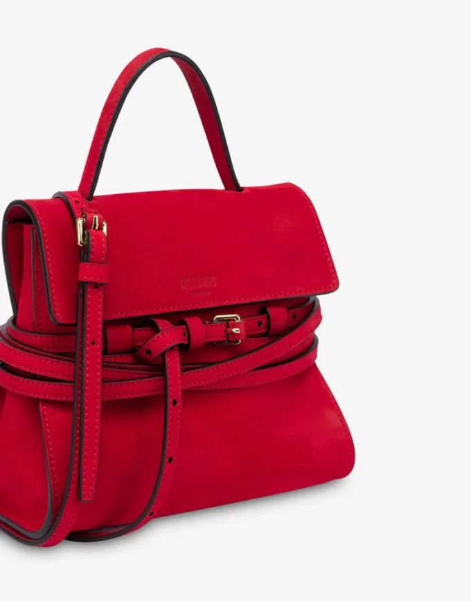 Bolso de mano pequeño Moschino Tie Me Bolso de mano pequeño Moschino Tie Me