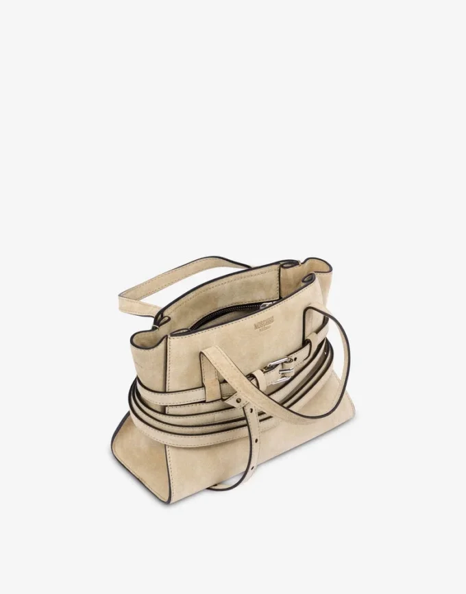 Bolso de mano pequeño Moschino Tie Me Bolso de mano pequeño Moschino Tie Me