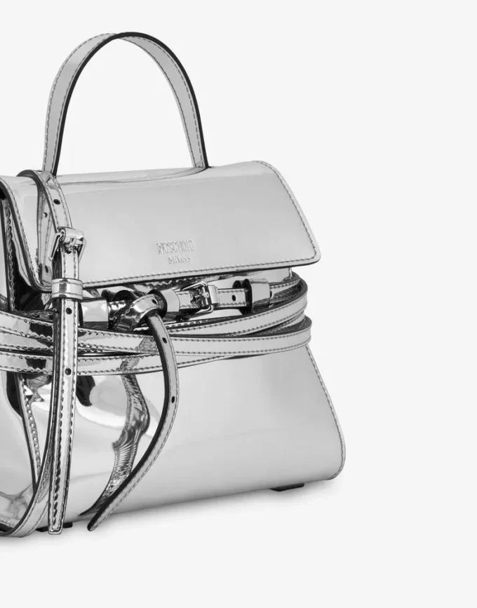 Bolso de mano pequeño Moschino Tie Me Bolso de mano pequeño Moschino Tie Me