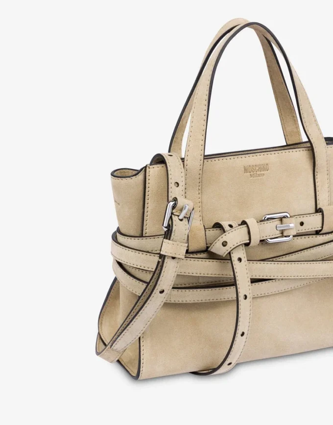 Bolso de mano pequeño Moschino Tie Me Bolso de mano pequeño Moschino Tie Me