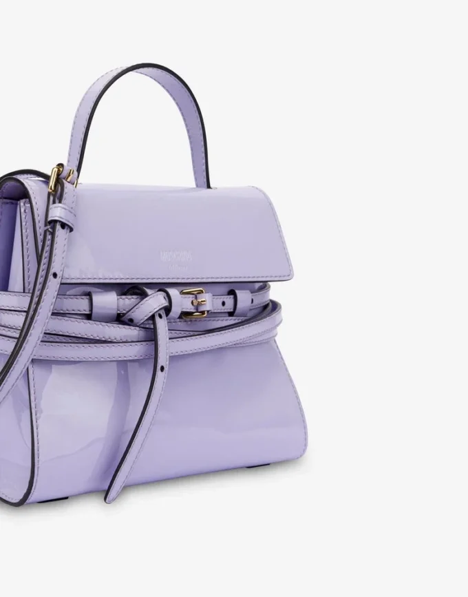 Bolso de mano pequeño Moschino Tie Me Bolso de mano pequeño Moschino Tie Me