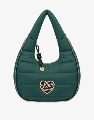 Bolso hobo acolchado de nailon