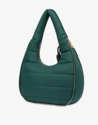 Bolso hobo acolchado de nailon