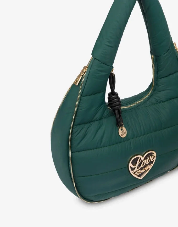 Bolso hobo acolchado de nailon Bolso hobo acolchado de nailon