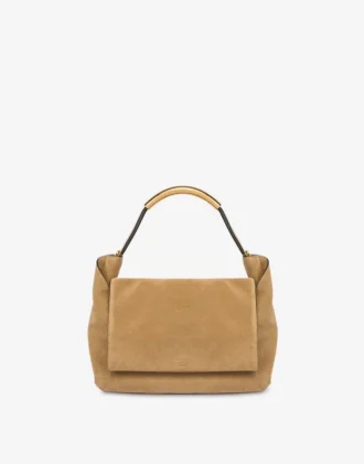 Bolso Me con asa trenzada de ante