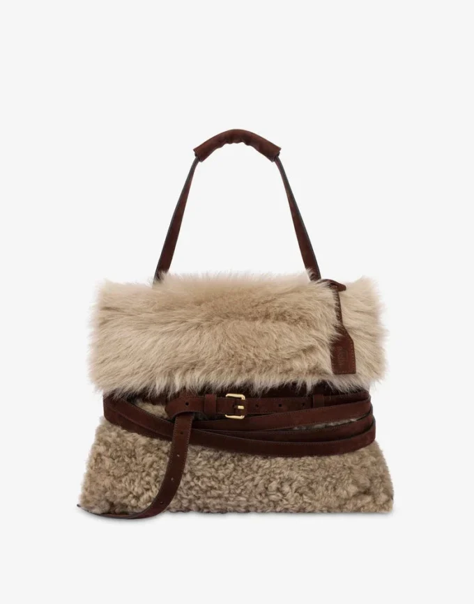 Bolso mediano Tie Me de Moschino Bolso mediano Tie Me de Moschino
