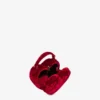 Bolso Moschino Love Me en terciopelo Bolso Moschino Love Me en terciopelo