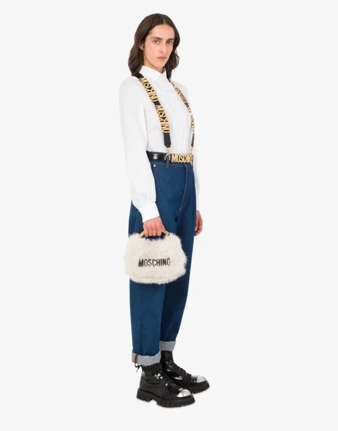 Bolso pequeño Handle Me de Moschino Bolso pequeño Handle Me de Moschino
