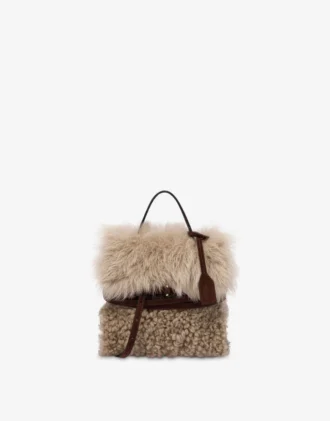 Bolso pequeño Tie Me de Moschino