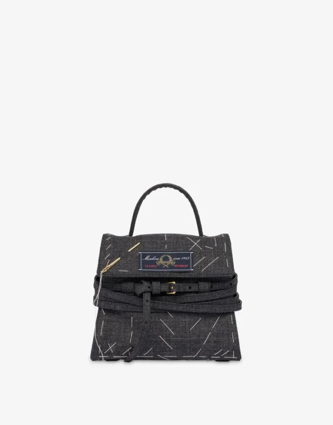 Bolso pequeño Tie Me de Moschino Bolso pequeño Tie Me de Moschino