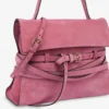 Bolso Tie Me de Moschino en ante Mediano Bolso Tie Me de Moschino en ante Mediano