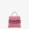 Bolso Tie Me de Moschino en ante Pequeño Bolso Tie Me de Moschino en ante Pequeño