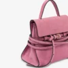 Bolso Tie Me de Moschino en ante Pequeño Bolso Tie Me de Moschino en ante Pequeño