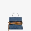 Bolso Tie Me de Moschino en denim