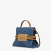 Bolso Tie Me de Moschino en denim