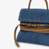 Bolso Tie Me de Moschino en denim
