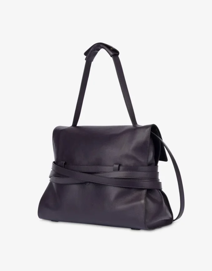 Bolso Tie Me de Moschino mediano