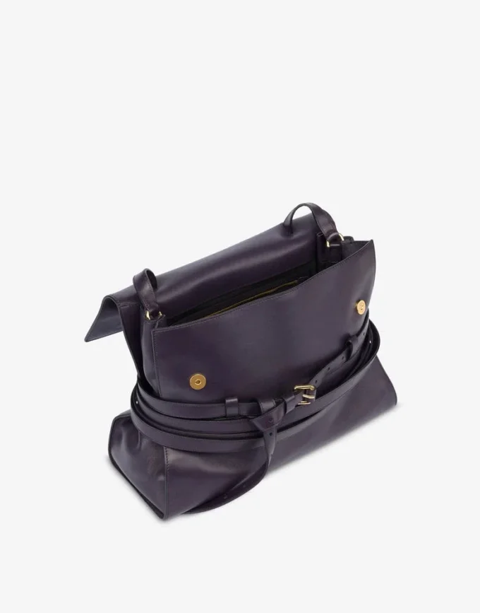 Bolso Tie Me de Moschino mediano