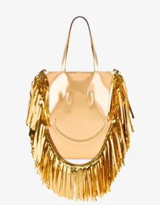 Bolso tote con efecto espejo Smiley®