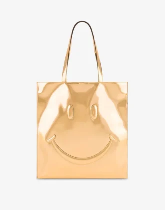 Bolso tote con efecto espejo Smiley®