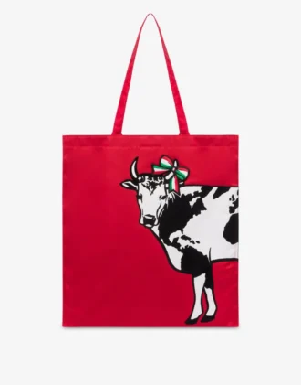 Bolso tote estampado Archive Cow