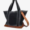 Bolso tote maxi de denim Bolso tote maxi de denim