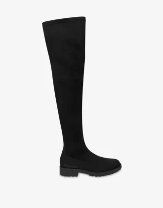 Botas por encima de la rodilla en lycra
