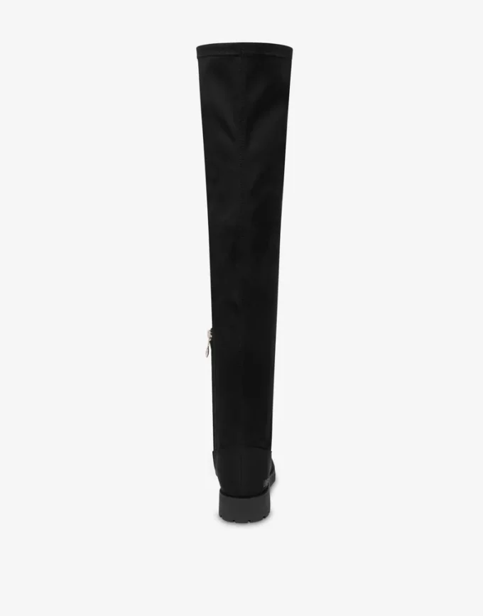 Botas por encima de la rodilla en lycra