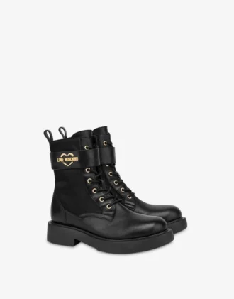 Botines de becerro y nailon