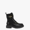 Botines de becerro y nailon Botines de becerro y nailon