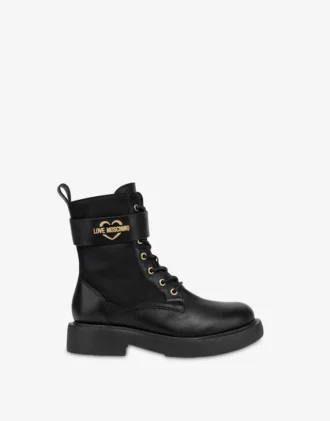 Botines de becerro y nailon